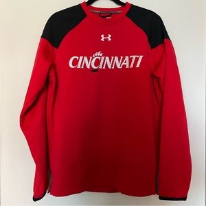 NWOT UA Men’s Cincinnati Bearcats Crew Pullover